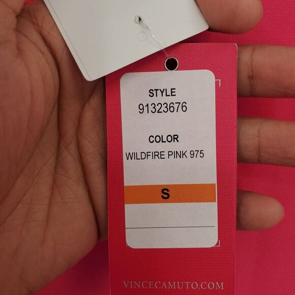 Vince Camuto Crew Neck Sleeveless Keyhole Back Knit Tank Top Women Size S NWT - Picture 4 of 11